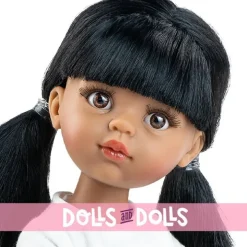 Poupée Paola Reina 32 cm - Las Amigas - Caya avec un t-shirt lapin et une jupe en jean