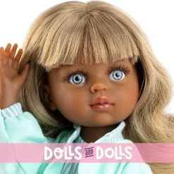Poupée Paola Reina 32 cm - Las Amigas Articulée - Cora avec une tenue verte