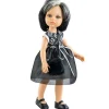 Poupée Paola Reina 32 cm - Las Amigas Funky - Ani dans une robe noire aux formes géométriques