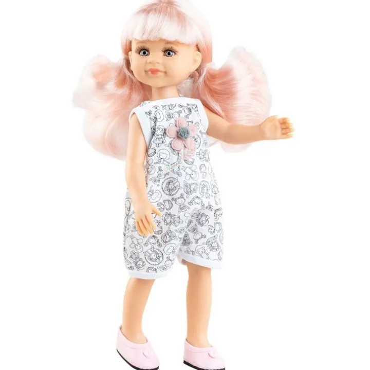 Poupée Paola Reina 32 cm - Las Amigas - Cleo dans une robe à imprimé poupée