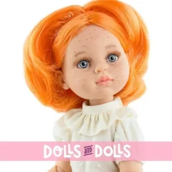 Poupée Paola Reina 32 cm - Las Amigas Articulée - Anita im beigen Kleid