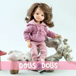 Poupée Paola Reina 32 cm - Las Amigas Articulée - Liu avec tenue rose