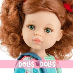 Poupée Paola Reina 32 cm - Las Amigas - Virgi avec robe et sac hexagonaux