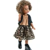 Poupée Paola Reina 32 cm - Las Amigas Articulée - Nora en tenue "Animal Print"