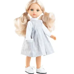 Poupée Paola Reina 32 cm - Las Amigas - Rosa avec robe à marguerite blanche