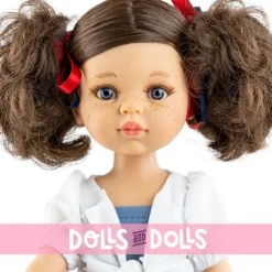 Poupée Paola Reina 32 cm - Las Amigas - Pepi en robe et veste à carreaux