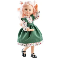 Poupée Paola Reina 32 cm - Las Amigas Articulée - Cleo avec robe à fleurs