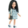 Poupée Paola Reina 32 cm - Las Amigas - Maria avec robe et sac à main pandas