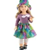 Poupée Paola Reina 60 cm - Las Reinas - Raqui avec robe et chapeau d'arbre