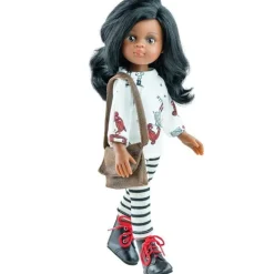 Poupée Paola Reina 32 cm - Las Amigas - Nora avec ensemble de poupées et sac