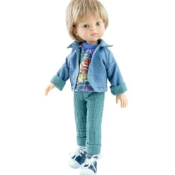 Poupée Paola Reina 32 cm - Las Amigas - Luis en tenue "Graffiti"