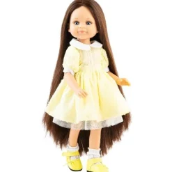 Poupée Paola Reina 32 cm - Las Amigas Articulée - Gema en robe jaune