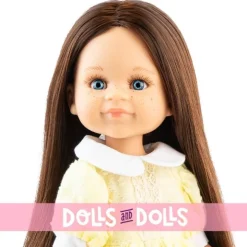 Poupée Paola Reina 32 cm - Las Amigas Articulée - Gema en robe jaune
