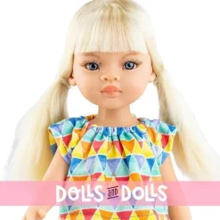 Poupée Paola Reina 32 cm - Las Amigas - Virgi avec T-shirt triangle
