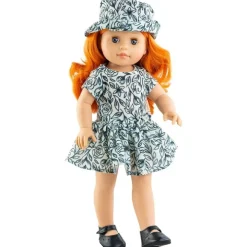 Poupée Paola Reina 45 cm - Soy tú - Maribel avec une tenue florale