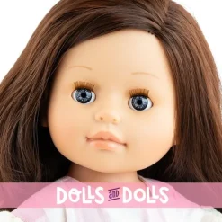 Poupée Paola Reina 45 cm - Soy tú - Emily en robe à carreaux rose