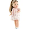 Poupée Paola Reina 45 cm - Soy tú - Esti en robe à fleurs