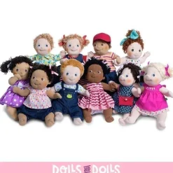 Poupée Rubens Barn 36 cm - Rubens Kids - Cicci avec jeu de pois