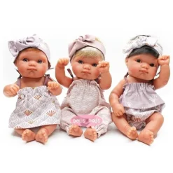 Poupées Antonio Juan 21 cm - Mufly (Set D avec 3 poupées)