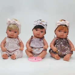 Poupées Antonio Juan 21 cm - Mufly (Set A avec 3 poupées)