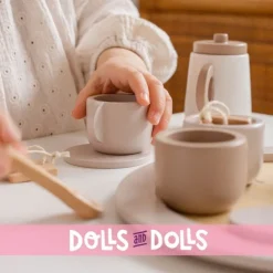 Service à thé Label Label - Nougat