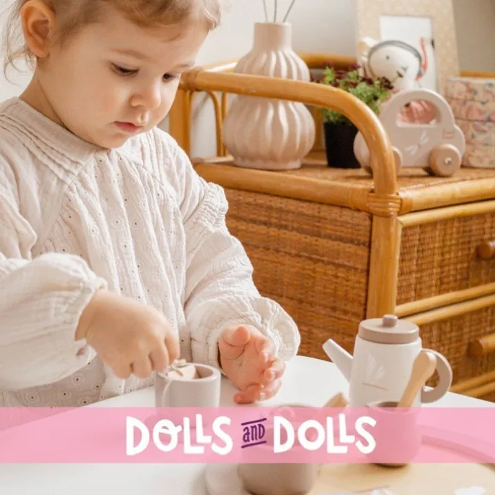 Service à thé Label Label - Nougat