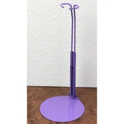 Support de poupée en métal 2290 en lilas pour type Barbie