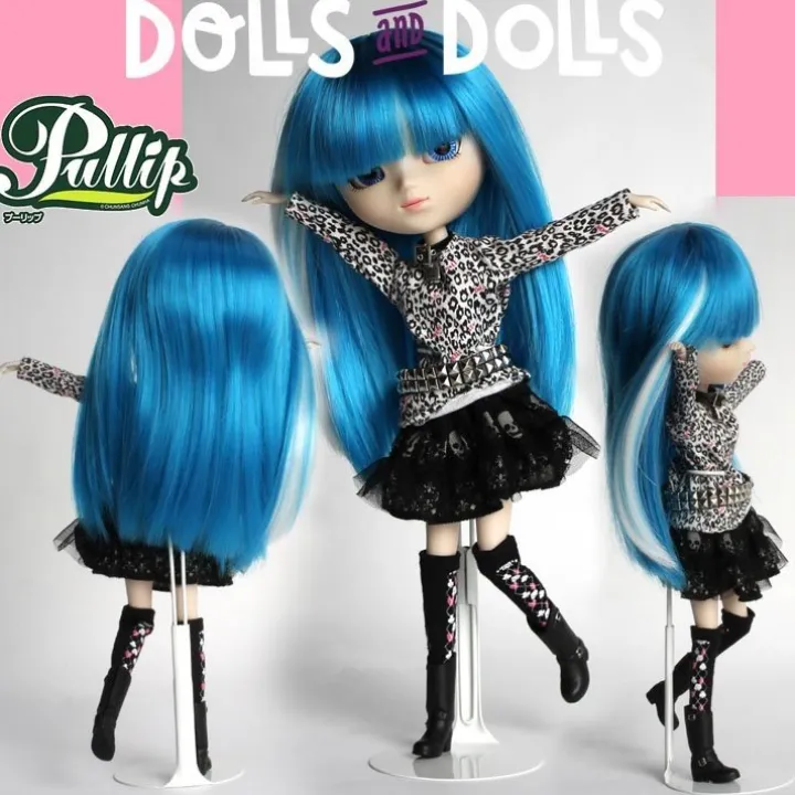 Support de poupée en métal 2290 en lilas pour type Barbie