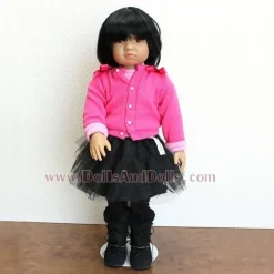 Support de poupée en métal 2501 en blanc pour type Nancy KidznCats