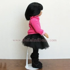 Support de poupée en métal 2501 en blanc pour type Nancy KidznCats