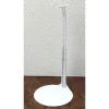 Support de poupée en métal 2201 en blanc pour type Barbie