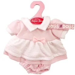Tenue de poupée Antonio Juan 26-27 cm - Robe rose avec nœud