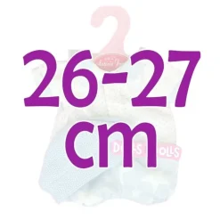 Tenue de poupée Antonio Juan 26-27 cm - Ensemble étoiles et pois bleus avec couverture