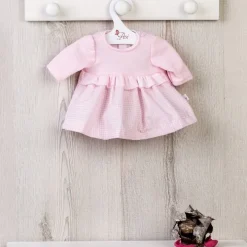 Tenue de poupée Así 36 cm - Robe vichy rose avec poitrine pour Guille