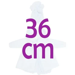 Tenue de poupée Así 36 cm - Robe bleue, veste, chapeau et chaussons