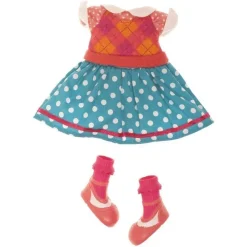 Tenue de poupée Lalaloopsy 31 cm - Robe losanges et pois