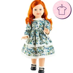 Tenue de poupée Paola Reina 60 cm - Las Reinas - Sandra - Robe bleue à fleurs
