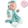 Tenue de poupée Paola Reina 45 cm - Robe à fleurs pour Los Bebitos