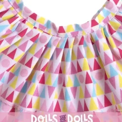 Tenue de poupée Rubens Barn 36 cm - Tenue pour Rubens Ark et Kids - Jupe géométrique