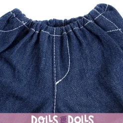 Tenue de poupée Rubens Barn 36 cm - Tenue pour Rubens Ark et Kids - Short en jean