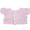 Tenue de poupée Rubens Barn 36 cm - Tenue pour Rubens Ark et Kids - Cardigan rose