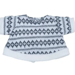 Tenue de poupée Rubens Barn 36 cm - Tenue pour Rubens Ark et Kids - Pull gris