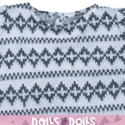 Tenue de poupée Rubens Barn 36 cm - Tenue pour Rubens Ark et Kids - Pull gris