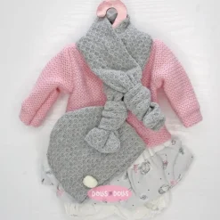 Tenue pour poupée Antonio Juan 33-34 cm - Ensemble ballerine avec écharpe et bonnet