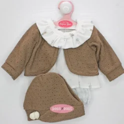 Tenue pour poupée Antonio Juan 40-42 cm - Ensemble de petits animaux avec veste et chapeau