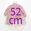 Tenue pour poupée Antonio Juan 52 cm - Collection Mi Primer Reborn - Robe fleurie avec veste, bonnet et écharpe