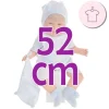 Tenue pour poupée Antonio Juan 52 cm - Collection Mi Primer Reborn - Pyjama d'été bleu avec bonnet et dou-dou
