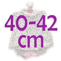 Tenue pour poupée Antonio Juan 40-42 cm - Set de coeurs colorés