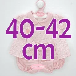 Tenue pour poupée Antonio Juan 40-42 cm - Robe à fleurs avec bandeau