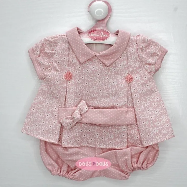Tenue pour poupée Antonio Juan 40-42 cm - Robe à fleurs avec bandeau